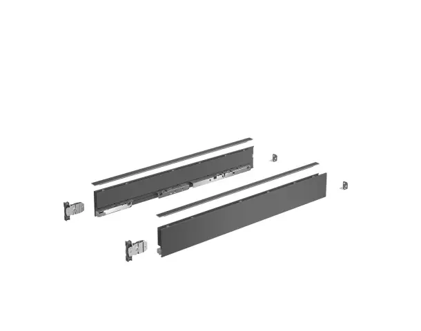 Hettich AVANTECH YOU, H77,NL500,АНТРАЦИТ КОМПЛЕКТ ЯЩИКА  (9255322)