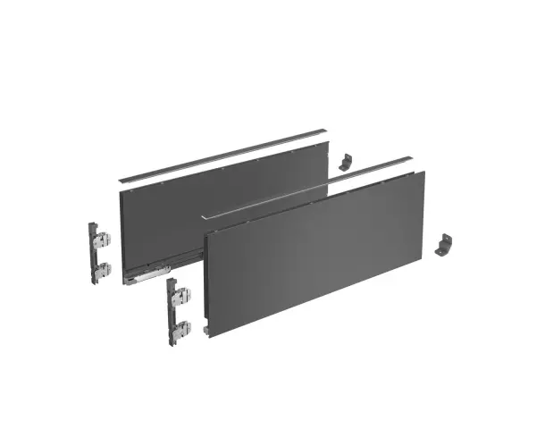 Hettich AVANTECH YOU, H187,NL500,АНТРАЦИТ КОМПЛЕКТ ЯЩИКА  (9255347)