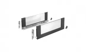 Hettich AVANTECH YOU INLAY, H187,NL500,АНТРАЦИТ КОМПЛЕКТ КОРОБА  (9257190)