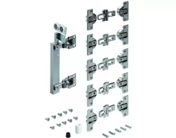 Hettich WINGLINE 230  КОМПЛЕКТ ФУРНИТУРЫ ДЛЯ 1 СКЛАДНОЙ ДВЕРИ,ПРАВЫЙ (9225384)