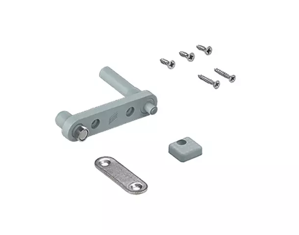 Hettich Wing Line L Магнитный фиксатор Push to move под запрессовку серый (9266220)