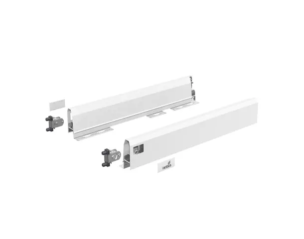 Hettich ArciTech Белый Боковины 400 H94 (соединители+заглушки) (9149264)