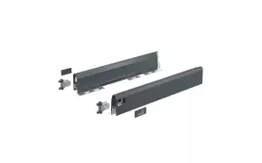 Hettich ArciTech Антрацит Боковины 450 H94 (соединители+заглушки) (9150488)