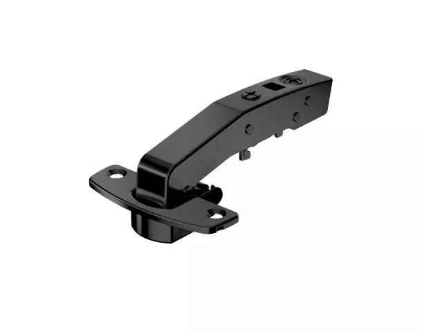 Hettich ПЕТЛЯ SENSYS 8669,W90,УГОЛ 95ГР,ЧАШКА TH52D35,ВКЛАДНАЯ НАВЕСКА, B4,ЧЕРНЫЙ ОБСИДИАН (9091752)