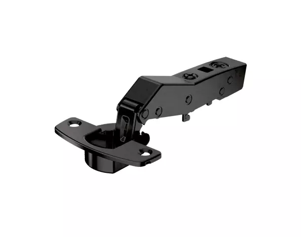 Hettich Петля Sensys 8639I,W30, чёрный обсидиан УГОЛ 95ГР,ЧАШКА TH52D35,НАКЛАДНАЯ, B2, (9091745)