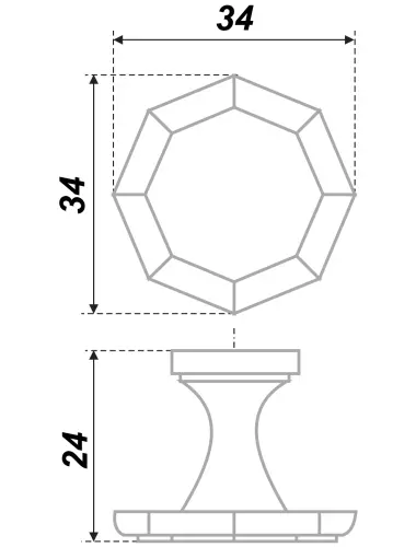 RC013SC.4 (Ручка мебельная) - 1