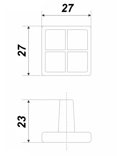 RC114MAB/Bg.4 (Ручка мебельная) - 1