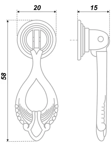 RC051AB.3 (Ручка мебельная) - 1