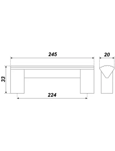 RS050AL.16/224 (Ручка мебельная) - 1