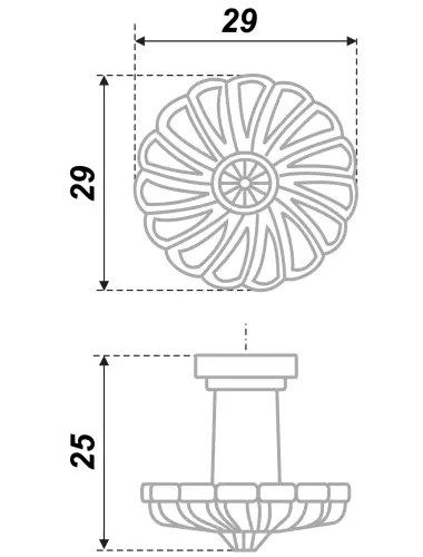 RC409BSN.4 (Ручка мебельная) - 1