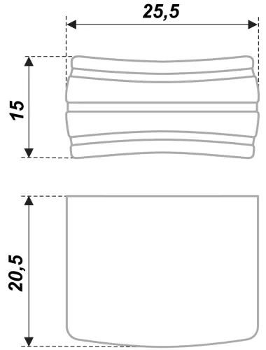 RC416BSN.4 (Ручка мебельная) - 1