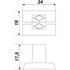 RC405CP/CrT.4 (Ручка мебельная) - 1