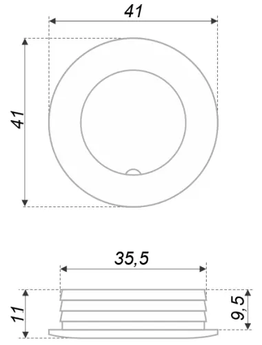 RC419CP.1 (Ручка мебельная) - 1