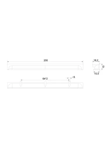 RT020CP.1/000/200 (Ручка мебельная) - 3