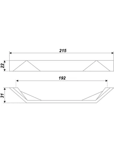 RS268CP.4/192 (Ручка мебельная) - 1