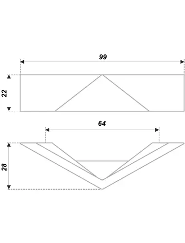 RS268CP.4/64 (Ручка мебельная) - 1