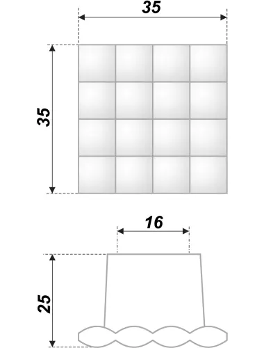 RS271CP.4/16 (Ручка мебельная) - 1