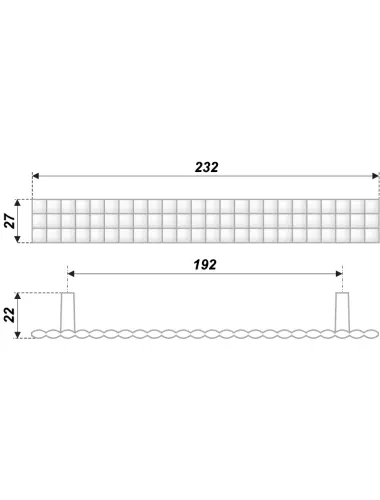 RS272CP.4/192 (Ручка мебельная) - 1