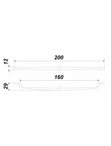 RS220SG.4/160 (Ручка мебельная) - 1