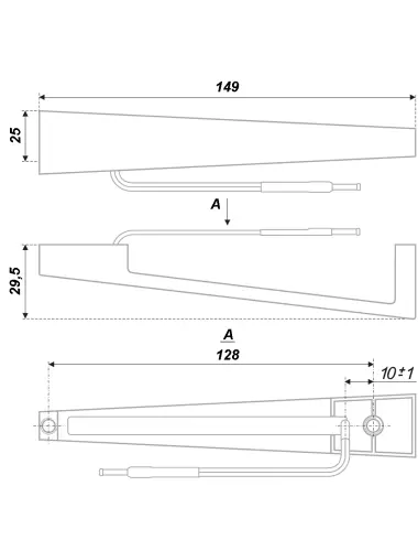 RS305CP/WWL.4/128 (Ручка мебельная) - 3