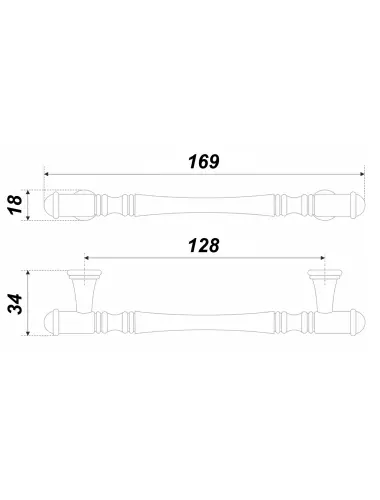 RS312BAZ.4/128 (Ручка мебельная) - 1