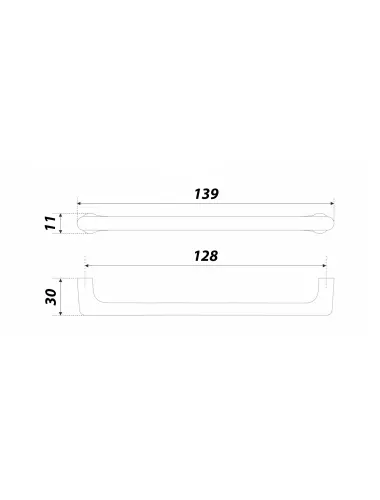 RS290CP.4/128 (Ручка мебельная) - 1