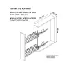 Корзина (Ф-150) бок/дов KR05/1/3/150/R - 4