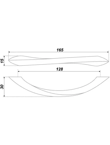 RS037CP.4/128 (Ручка мебельная) - 1