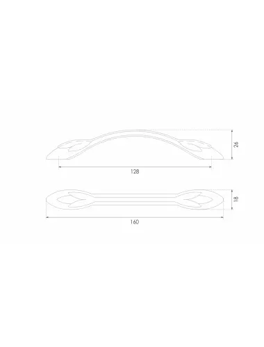 RS507AP.1/128= (Ручка мебельная) - 1