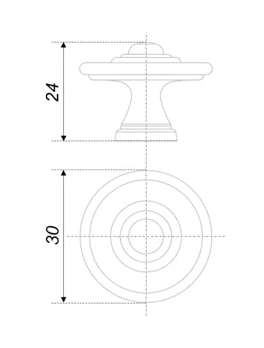 RC530AP.1= (Ручка мебельная) - 1