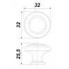 RC037BAZ.4= (Ручка мебельная) - 1