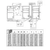 Kessebohmer Подъемник ФРИИ-Фолд E SHORT (580-650мм) 2,1-4кг (2720090006) - 2