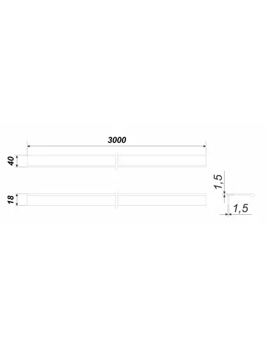 RP001BL.1/000/3000 (Ручка мебельная) - 2