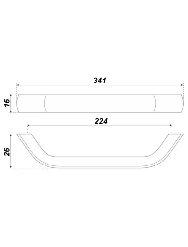 RS062CP.4/224= (Ручка мебельная) - 1