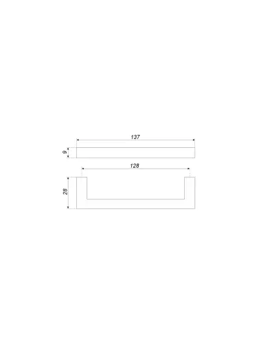 RS043W.4/128= (Ручка мебельная) - 5