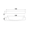 RS017SC.4/128 (Ручка мебельная) - 1