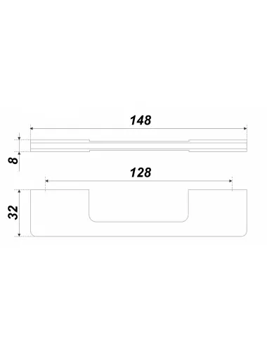 RS193CP.4/128= (Ручка мебельная) - 1