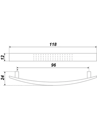 RS002CP.4/96 (Ручка мебельная) - 1