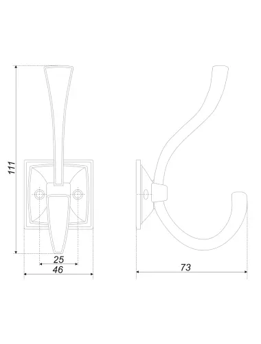 K216BAZ.8= (Крючок мебельный) - 1