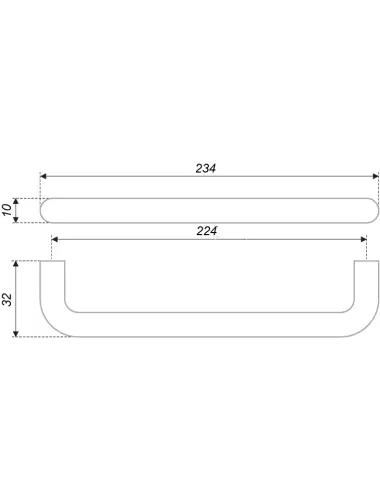 RS040SC.4/224= (Ручка мебельная) - 1