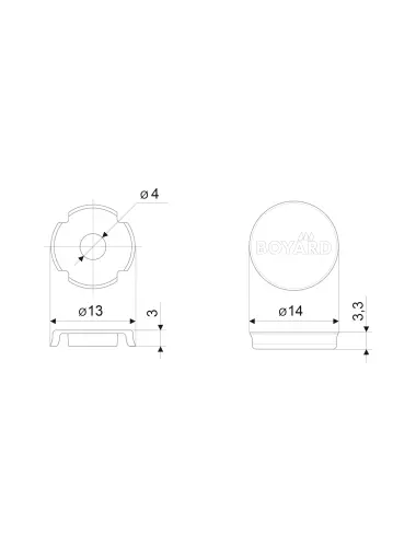 RZ001CP= (Ручка мебельная) - 2