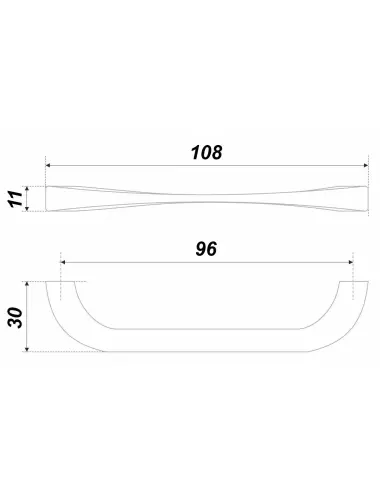 RS442CP.4/96= (Ручка мебельная) - 1