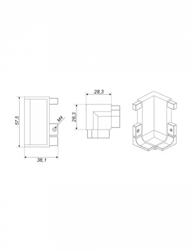 RZ051.03SG  (Ручка мебельная) - 3