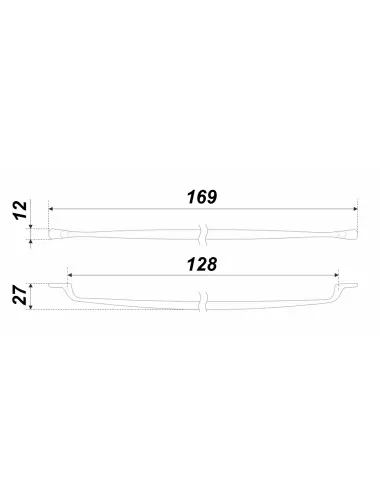 RS220SC.4/128= Ручка мебельная NEOLINE - 1