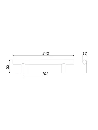 RR002CP.5/192 (Ручка мебельная) - 1