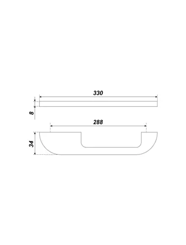 RS259SC.4/288= (Ручка мебельная) - 1