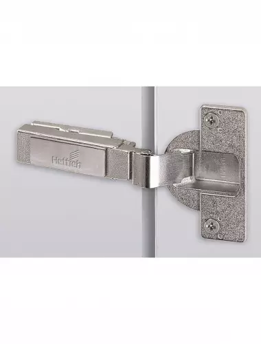 Hettich ПЕТЛЯ INTERMAT 9935 ДЛЯ ПРОФИЛЬНЫХ ДВЕРЕЙ, УГОЛ 95ГР, ЧАШКА TH22D40, НАКЛ(B18) (9155241) - 4